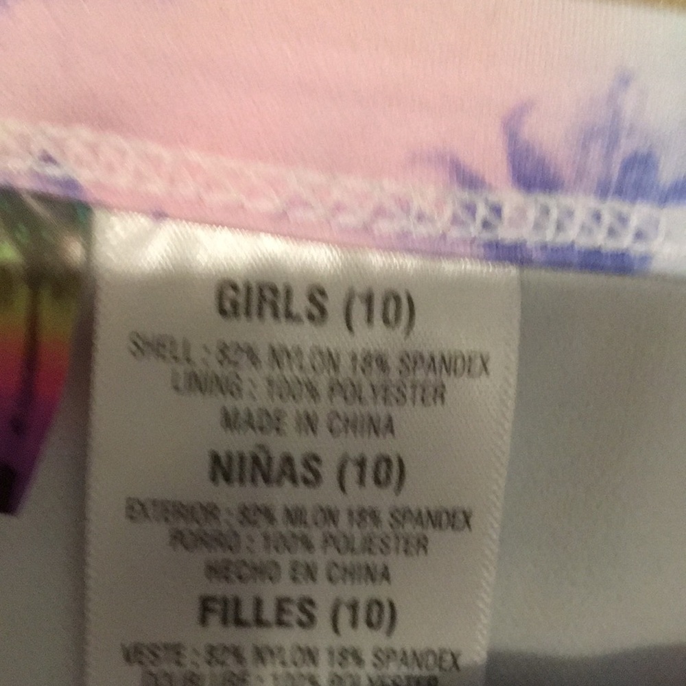 Girls size 10 2 piece swimsuit - Picture 5 of 7